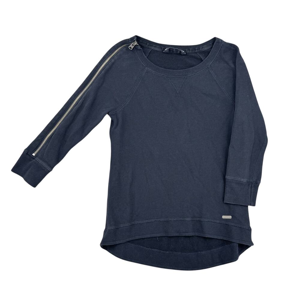 Abercrombie & Fitch Navy Lightweight Sweater Shirt Vintage Small